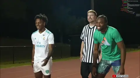 Imagen de IShowSpeed junto a Noah Lyles en stream Imagen de IShowSpeed junto a Noah Lyles en stream