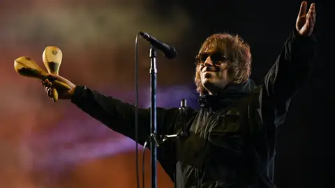 Liam Gallagher durante un concierto en 2023 Liam Gallagher durante un concierto en 2023