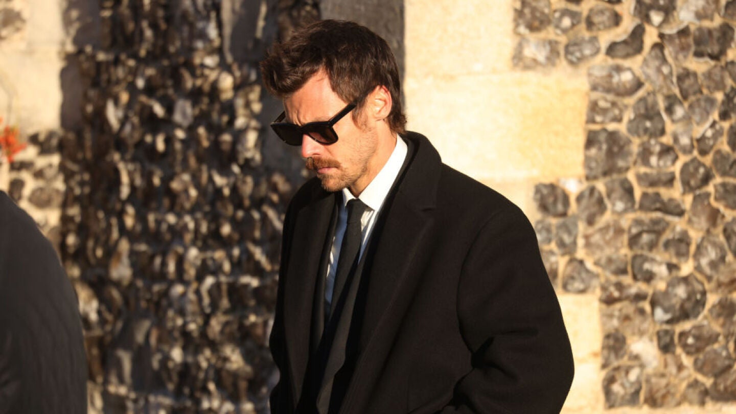 Harry Styles en el funeral de Liam Payne