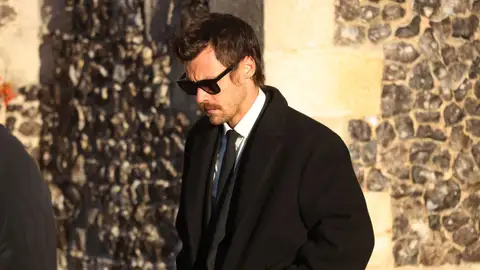 Harry Styles en el funeral de Liam Payne Harry Styles en el funeral de Liam Payne