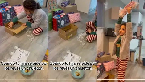 Una niña protagoniza el mejor vídeo de Reyes Magos: "Viva el chuletón" Una niña protagoniza el mejor vídeo de Reyes Magos: "Viva el chuletón"