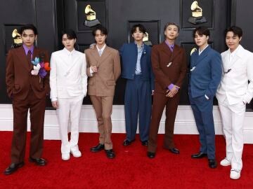 Foto de archivo de los miembros del grupo coreano de K-Pop BTS
