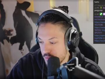 Imagen de Maximus en stream en Twitch