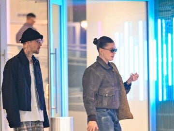 Justin Bieber y Hailey Bieber en Los &Aacute;ngeles en enero de 2025