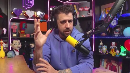 Auronplay durante un directo en Twitch