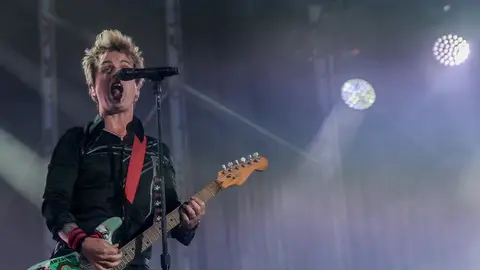 Green Day durante su actuación en Road To Rio Babel Green Day durante su actuación en Road To Rio Babel