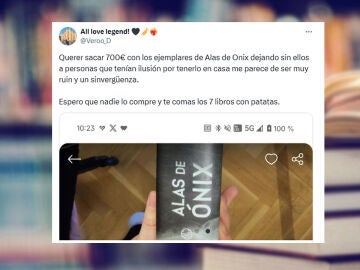 Imagen del tuit viral