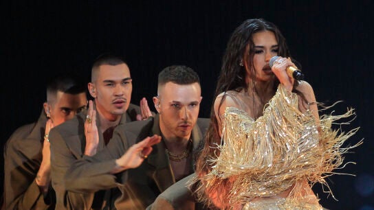 Daniela Blasco en la primera semifinal del Benidorm Fest