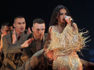 Daniela Blasco en la primera semifinal del Benidorm Fest