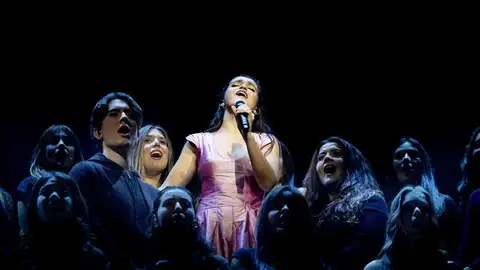 Imagen de Amaia en su concierto en el Movistar Arena Imagen de Amaia en su concierto en el Movistar Arena