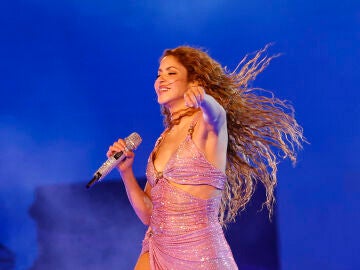 Shakira durante un concierto en Colombia