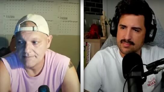 Imagen de Frank Cuesta en su entrevista con Javi Oliveira