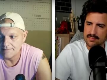 Imagen de Frank Cuesta en su entrevista con Javi Oliveira