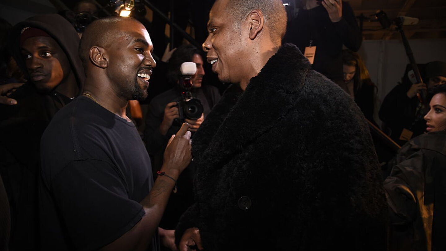 Kanye West y Jay Z en 2015