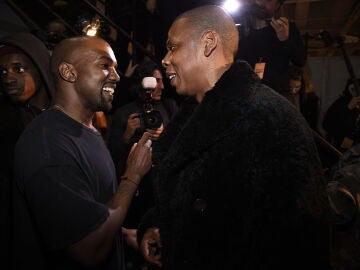 Kanye West y Jay Z en 2015