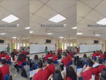 La nueva broma viral de TikTok: huir de clase sin levantarte de la silla
