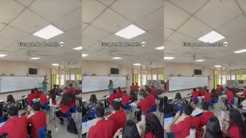 La nueva broma viral de TikTok: huir de clase sin levantarte de la silla La nueva broma viral de TikTok: huir de clase sin levantarte de la silla