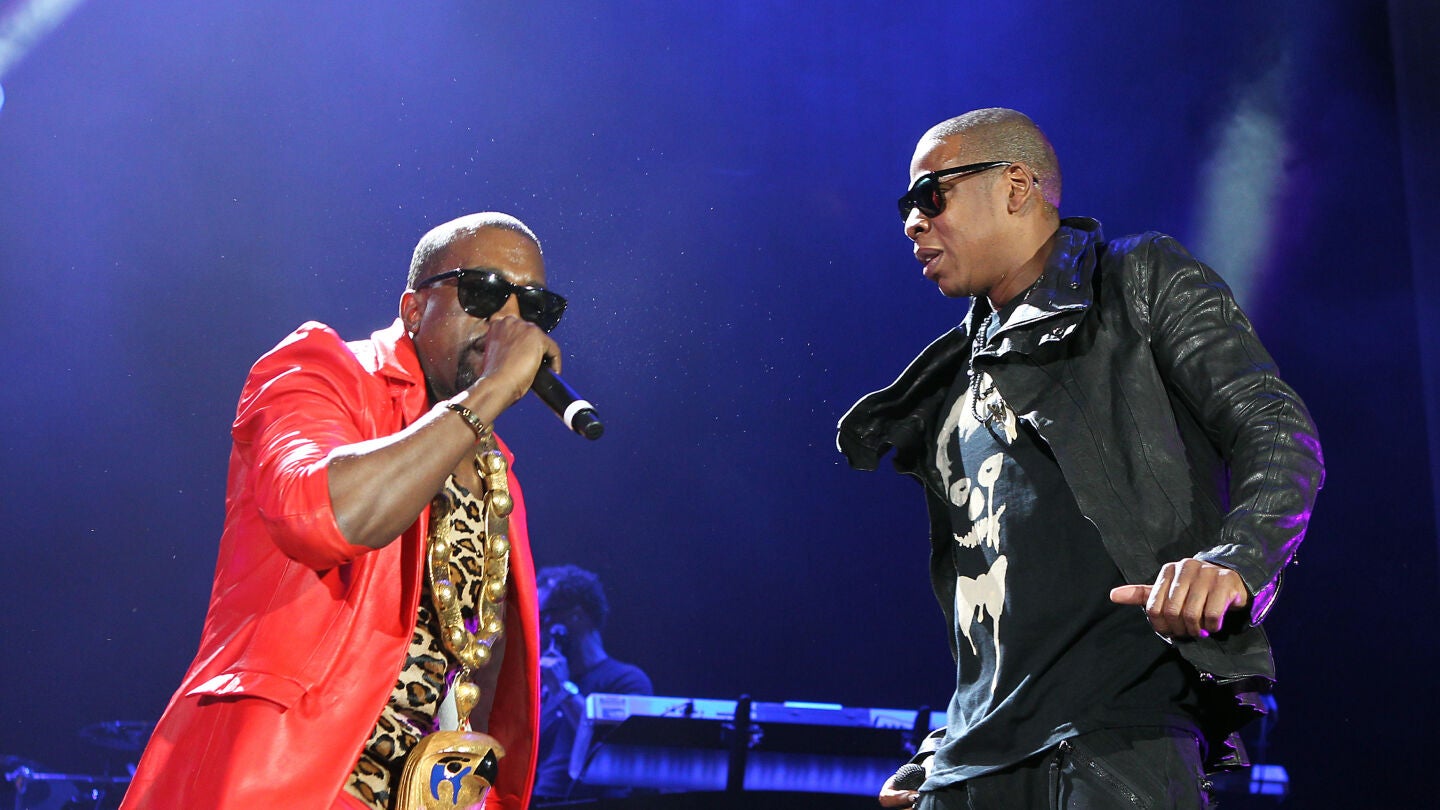 Kanye West y Jay Z en 2010