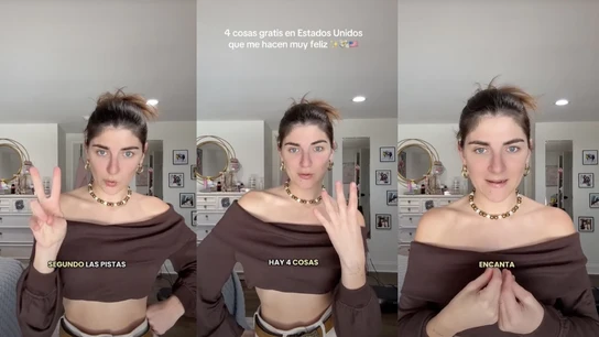 Una tiktoker desvela las cuatro cosas gratis de Estados Unidos que le hacen feliz Una tiktoker desvela las cuatro cosas gratis de Estados Unidos que le hacen feliz