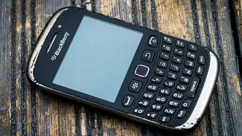 Imagen de una BlackBerry Imagen de una BlackBerry