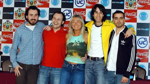 Amaia Montero junto a La oreja de Van Gogh Amaia Montero junto a La oreja de Van Gogh