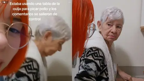 Su abuela usó una tabla de Ouija para cortar la carne y los comentarios al video son cine Su abuela usó una tabla de Ouija para cortar la carne y los comentarios al video son cine