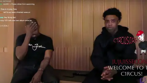 Imagen de Kanye West en stream Imagen de Kanye West en stream