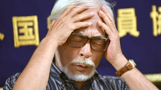 Imagen de Hayao Miyazaki en 2015 Imagen de Hayao Miyazaki en 2015