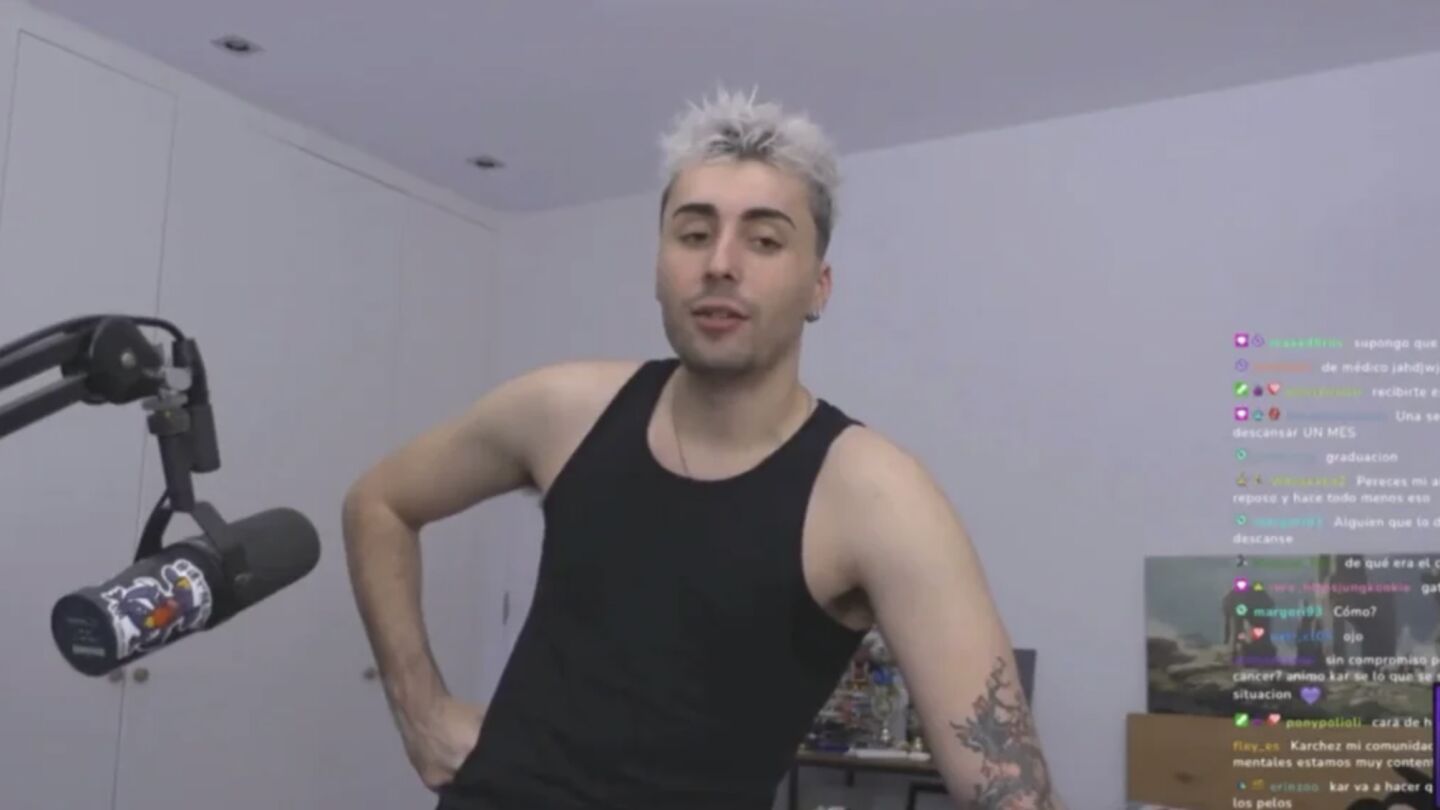 Karchez en su Twitch