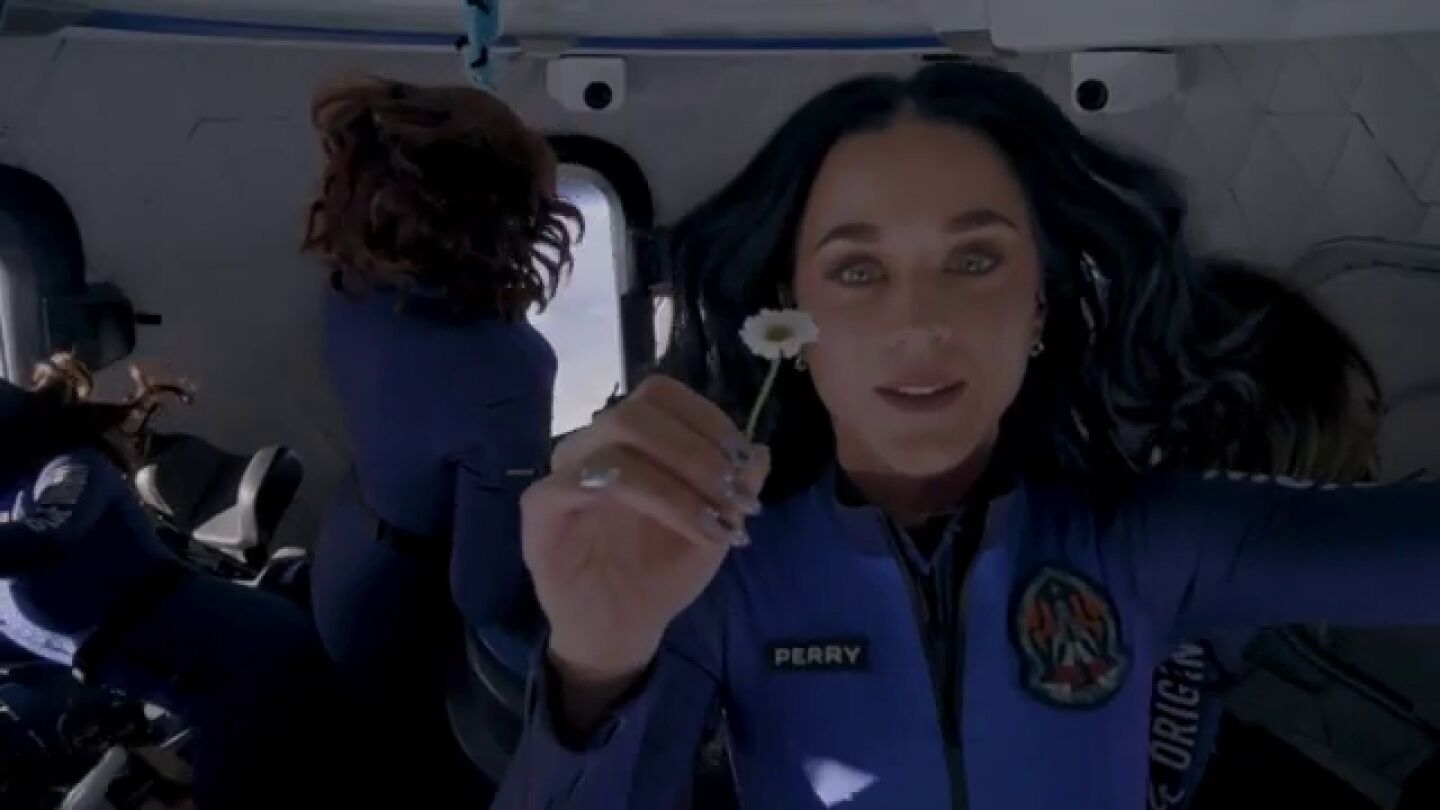 Katy Perry en el espacio
