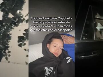Le roban a Celia Reina las maletas en Coachella y la gente se le ha tirado al cuello