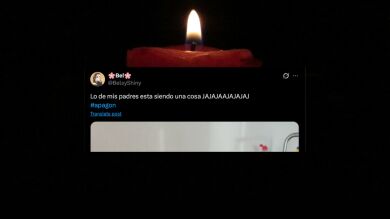 La cocina improvisada durante el apagón que ha enamorado a todos: 