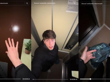 Un chico se qued&oacute; atrapado en el ascensor por el apag&oacute;n mientras bajaba la basura
