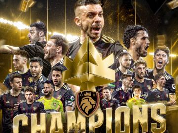 Imagen de Ultimate M&oacute;stoles proclam&aacute;ndose campe&oacute;n
