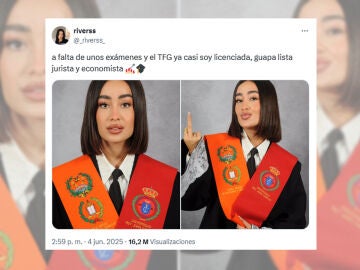Imagen del tuit de Marina Rivers