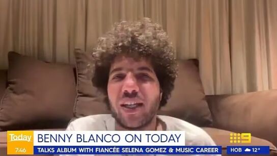  Benny Blanco revela en la televisi&oacute;n australiana