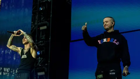 Natos y Waor celebran sus 15 años de carrera ante un Metropolitano incendiado Natos y Waor celebran sus 15 años de carrera ante un Metropolitano incendiado