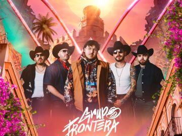Cartel promocional de Grupo Frontera