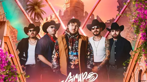 Cartel promocional de Grupo Frontera Cartel promocional de Grupo Frontera