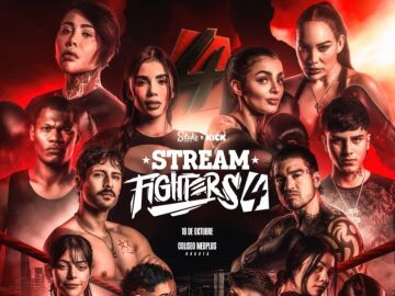 Cartel promocional de Stream Fighters 4
