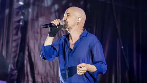 Tim Booth de James en Noches del Botánico Tim Booth de James en Noches del Botánico