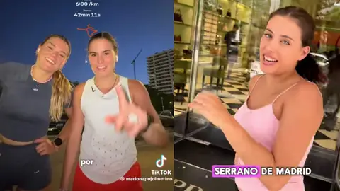 TikToks de Mariona Pujol e Isabel Rey TikToks de Mariona Pujol e Isabel Rey