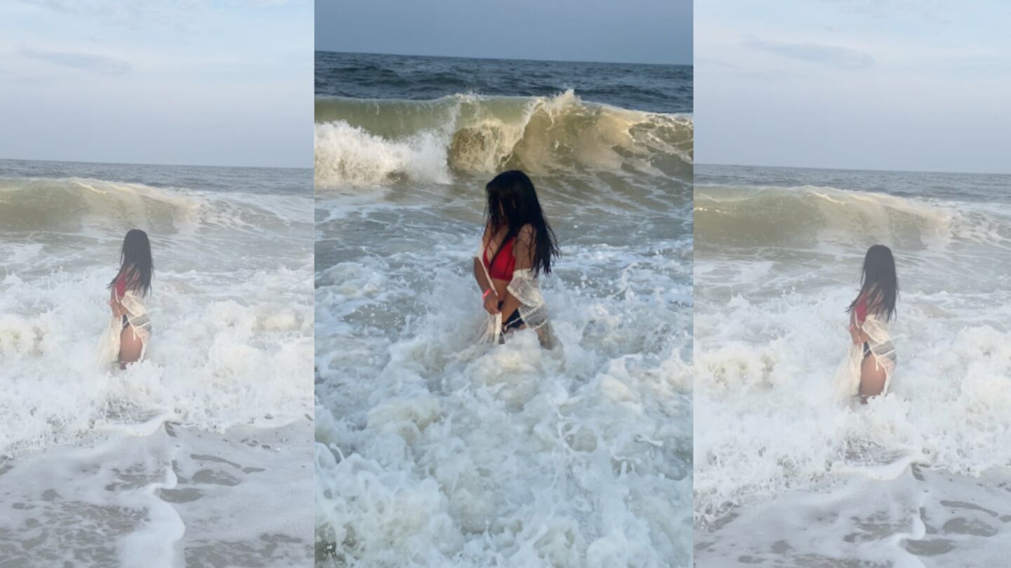 Sesi&oacute;n de fotos en el mar que sale mal