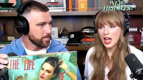 Taylor Swift en el podcast New Heights Taylor Swift en el podcast New Heights