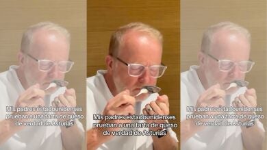 Una estadounidense arrasa al compartir un vídeo de sus padres probando por primera vez la comida española