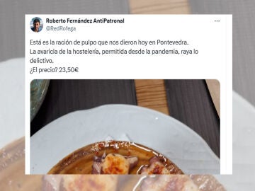Imagen del tuit viral