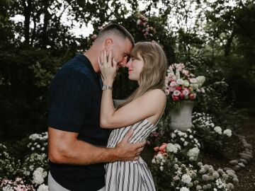 Imagen del anuncio de Taylor Swift y Travis Kelce 