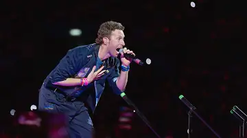 Coldplay durante un concierto en Wembley Coldplay durante un concierto en Wembley