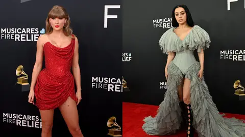 Taylor Swift y Charlie XCX en los Premios Grammy 2025 Taylor Swift y Charlie XCX en los Premios Grammy 2025