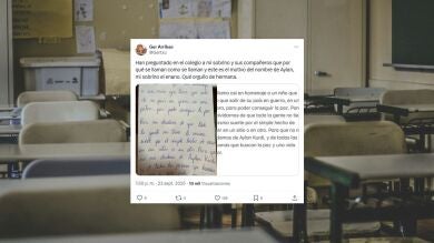 Un niño explica el emotivo origen de su nombre: 